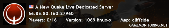 A New Quake Live Dedicated Server