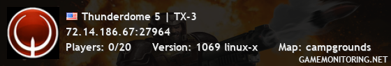 Thunderdome 5 | TX-3 Thunderdome 5 | TX-3
