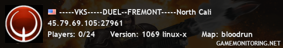 -----VKS-----DUEL--FREMONT-----North Cali -----VKS-----DUEL--FREMONT-----North Cali
