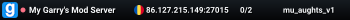 My Garry's Mod Server