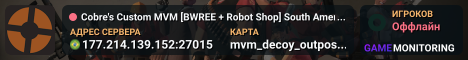 Cobre's Custom MVM [BWREE + Robot Shop] South America
