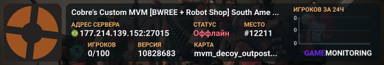 Cobre's Custom MVM [BWREE + Robot Shop] South America