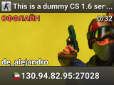 This is a dummy CS 1.6 server!
