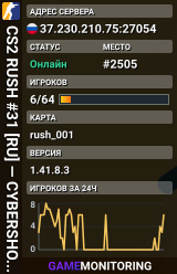 CS2 RUSH #31 [RU] — CYBERSHOKE.NET