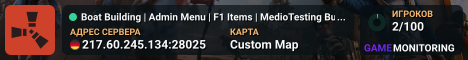 Boat Building | Admin Menu | F1 Items | MedioTesting Builds
