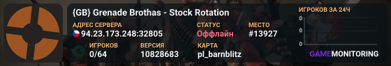 {GB} Grenade Brothas - Stock Rotation