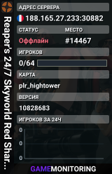Reaper's 24/7 Skyworld Red Sharks Club - pr