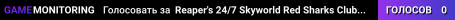 Reaper's 24/7 Skyworld Red Sharks Club - pr