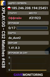 XPLAY.GG • CS2 Matches #438
