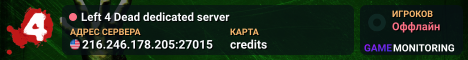 Left 4 Dead dedicated server