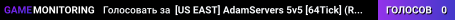 [US EAST] AdamServers 5v5 [64Tick] (RANKS) [!ws|!gloves|!knife|!agents|!music|!rtv|!refund|!loadout] #3