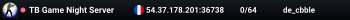 TB Game Night Server