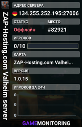 ZAP-Hosting.com Valheim server