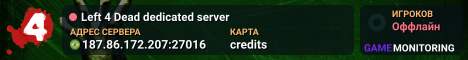 Left 4 Dead dedicated server