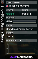 SnowBlood Family Server