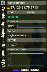 Zombie Apocalypse Reloaded [VIP+LVL]
