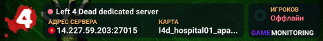 Left 4 Dead dedicated server
