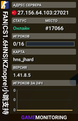 FAN|CS1.6HNS|KZnopre|小跳支持