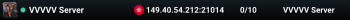 VVVVV Server