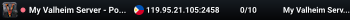 My Valheim Server - Powered by AMP