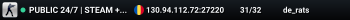 PUBLIC 24/7 | STEAM + NON-STEAM