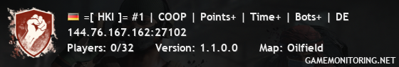 =[ HKI ]= #1 | COOP | Points+ | Time+ | Bots+ | DE