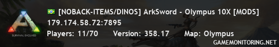 [NOBACK-ITEMS/DINOS] ArkSword - Olympus 10X [MODS]