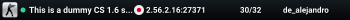 This is a dummy CS 1.6 server!