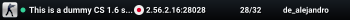 This is a dummy CS 1.6 server!