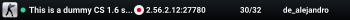 This is a dummy CS 1.6 server!