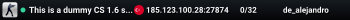 This is a dummy CS 1.6 server!