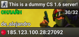 This is a dummy CS 1.6 server!