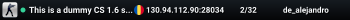 This is a dummy CS 1.6 server!