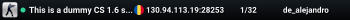 This is a dummy CS 1.6 server!