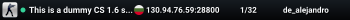 This is a dummy CS 1.6 server!