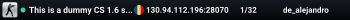 This is a dummy CS 1.6 server!