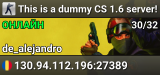 This is a dummy CS 1.6 server!