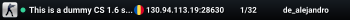 This is a dummy CS 1.6 server!