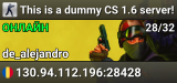 This is a dummy CS 1.6 server!