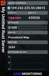 My Untitled Rust Server