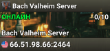 Bach Valheim Server
