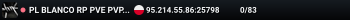 PL BLANCO RP PVE PVP LOOT X1 FRAKCJE