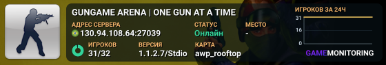 GUNGAME ARENA | ONE GUN AT A TIME