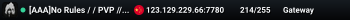 [AAA]No Rules / / PVP // 3XGROWTH // VIP3