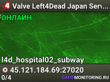 Valve Left4Dead Japan Server (srcds1024-tyo3.144.6)