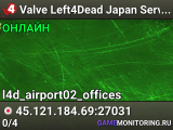 Valve Left4Dead Japan Server (srcds1024-tyo3.144.17)
