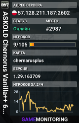 ASKOLD Chernorus Vanilla++ 6 max 3PP | KeyRooms | Events