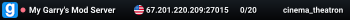 My Garry's Mod Server
