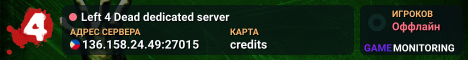 Left 4 Dead dedicated server