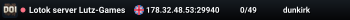 Lotok server Lutz-Games
